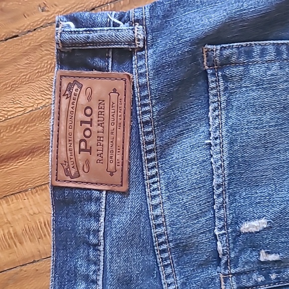 Ralph Lauren Distressed Denim Jean Shorts size 29 - Picture 3 of 7